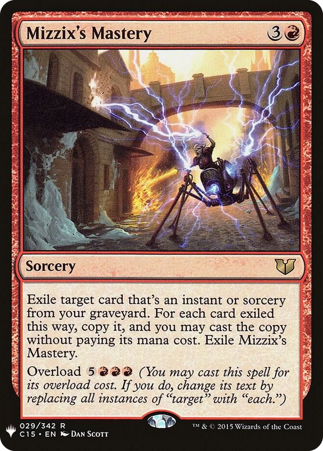 0029 Mizzix's Mastery R The List Reprints