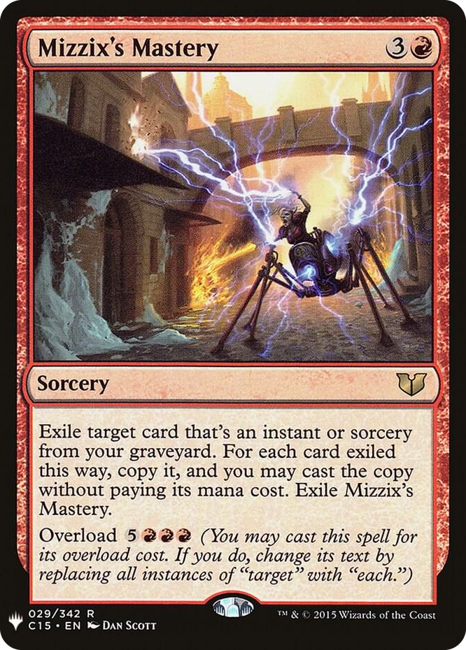 Mizzix's Mastery #29 R - The List Reprints Pokemon card