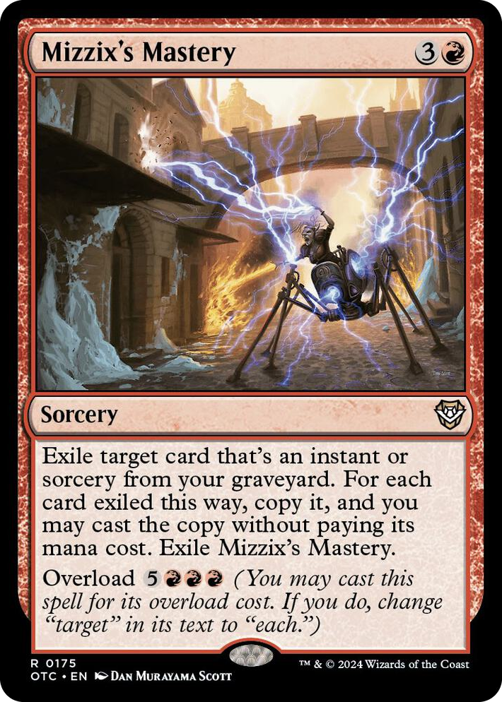 0175 Mizzix's Mastery R Commander: Outlaws of Thunder Junction