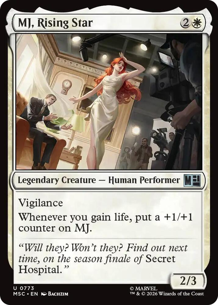 0773 MJ, Rising Star U Commander: Marvel Super Heroes