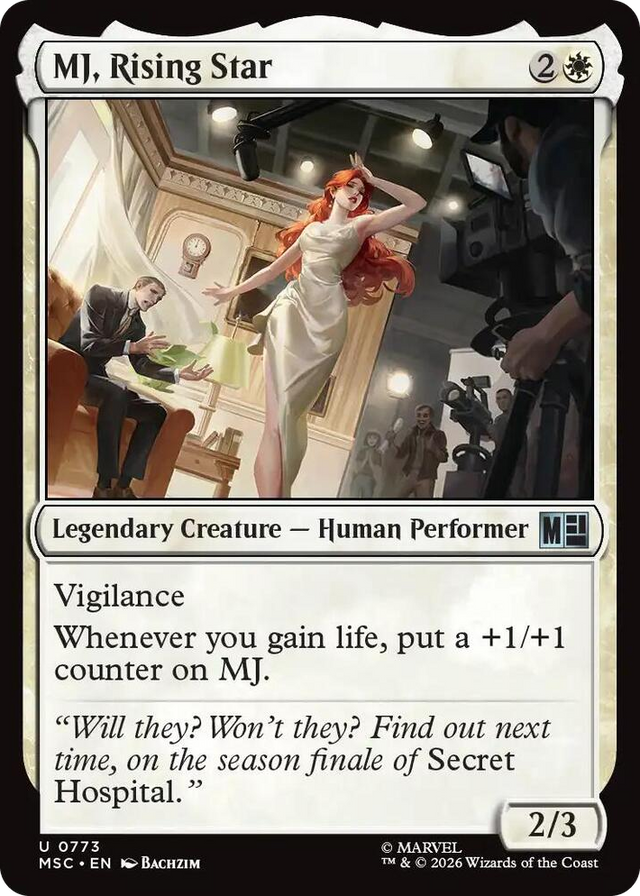 0773 MJ, Rising Star U Commander: Marvel Super Heroes