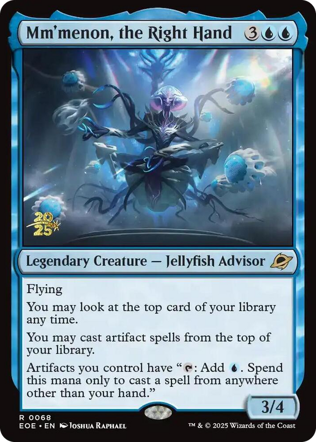 0068 Mm'menon, the Right Hand R Prerelease Cards