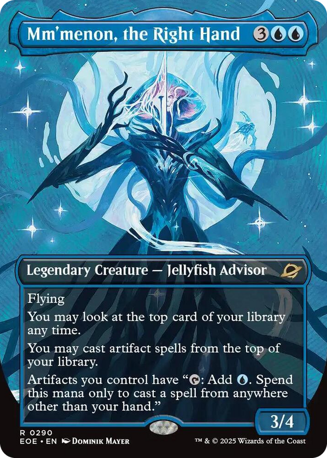 0290 Mm'menon, the Right Hand (Borderless) R Edge of Eternities