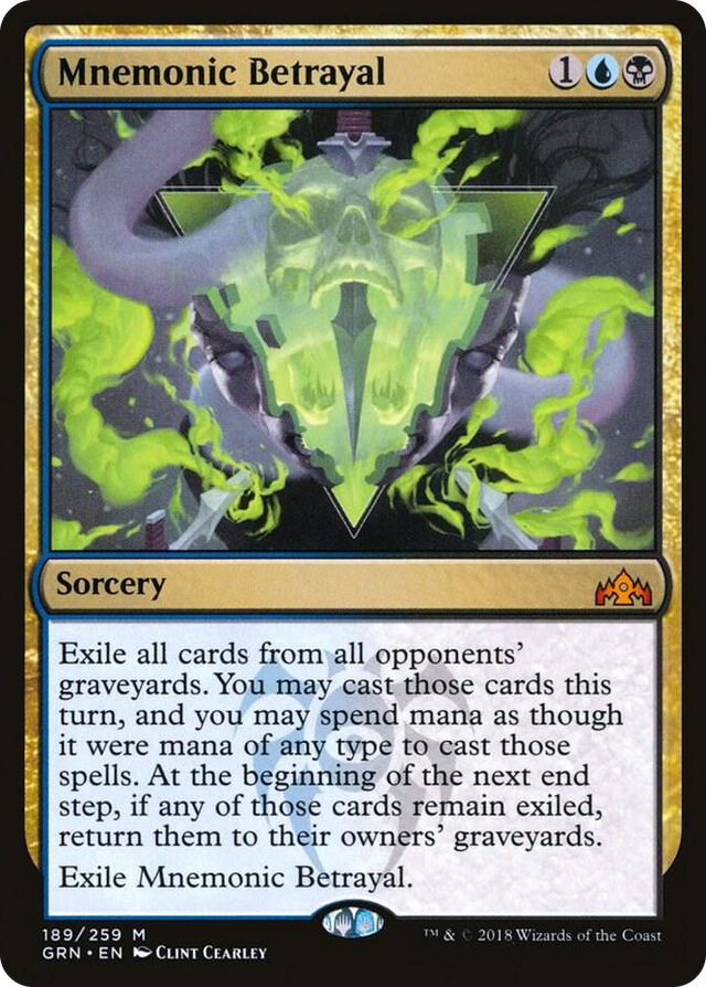 0189 Mnemonic Betrayal M Guilds of Ravnica