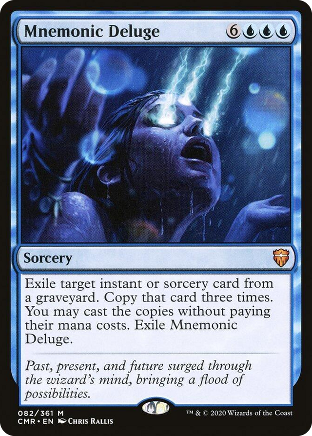 0082 Mnemonic Deluge M Commander Legends