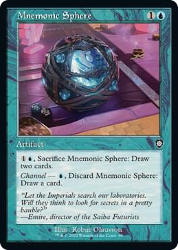 0088 Mnemonic Sphere (Retro Frame) C Commander: The Brothers' War