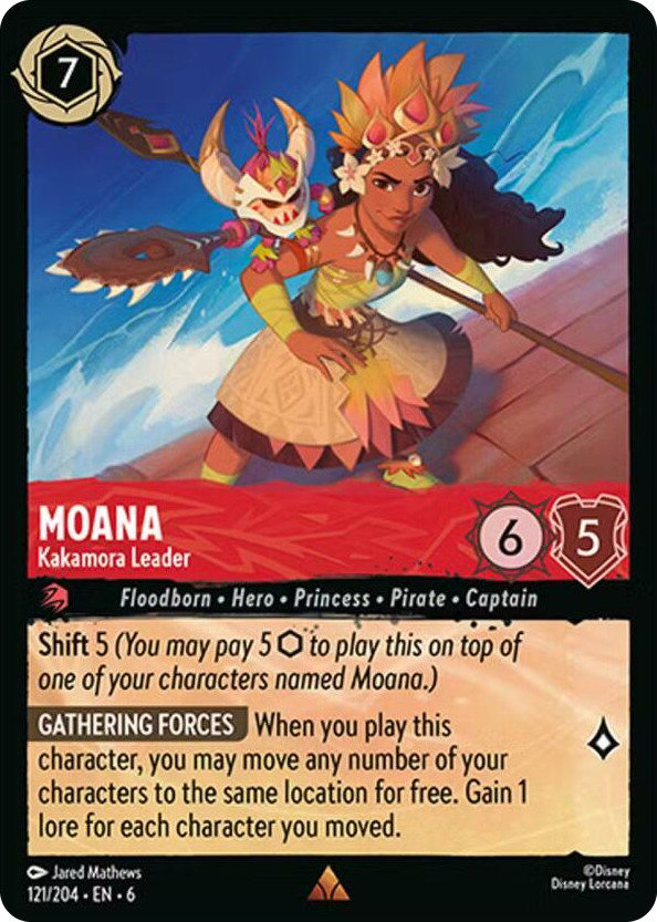 0121 Moana - Kakamora Leader Rare Azurite Sea