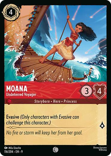 0116 Moana - Undeterred Voyager Common Fabled