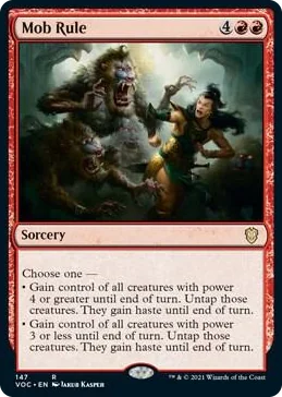 0147 Mob Rule R Commander: Innistrad: Crimson Vow