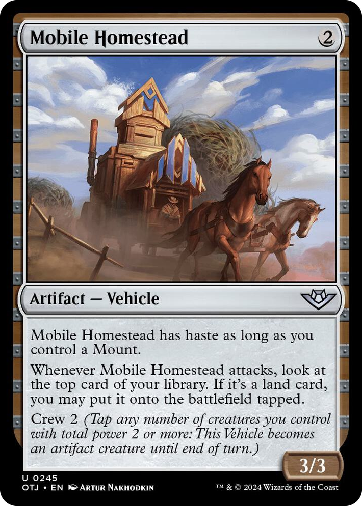 0245 Mobile Homestead U Outlaws of Thunder Junction