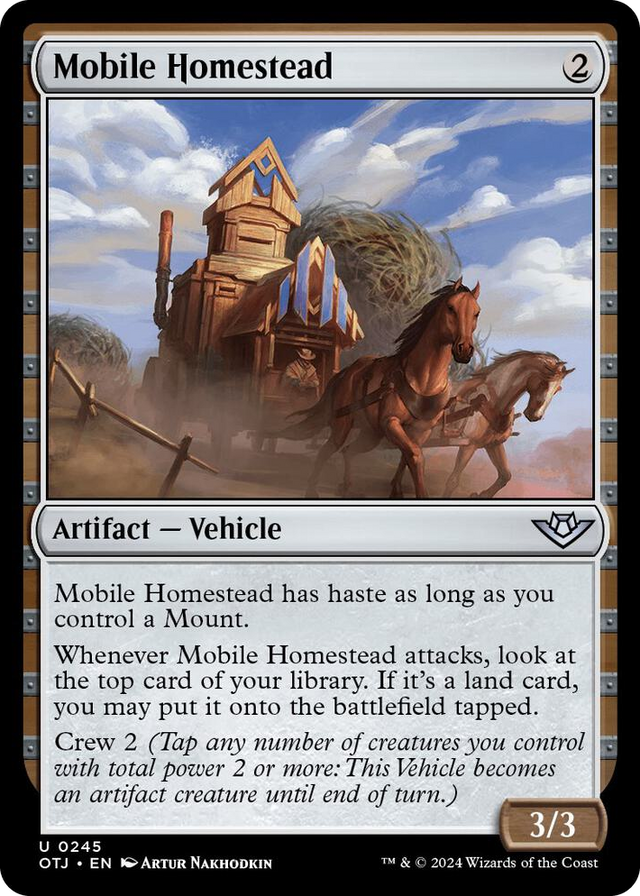 0245 Mobile Homestead U Outlaws of Thunder Junction