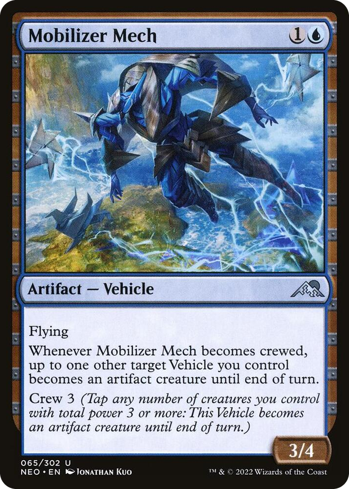 0065 Mobilizer Mech U Kamigawa: Neon Dynasty