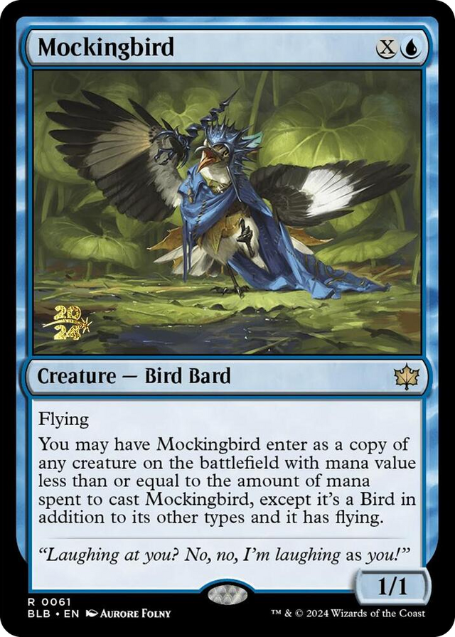 0061 Mockingbird R Prerelease Cards