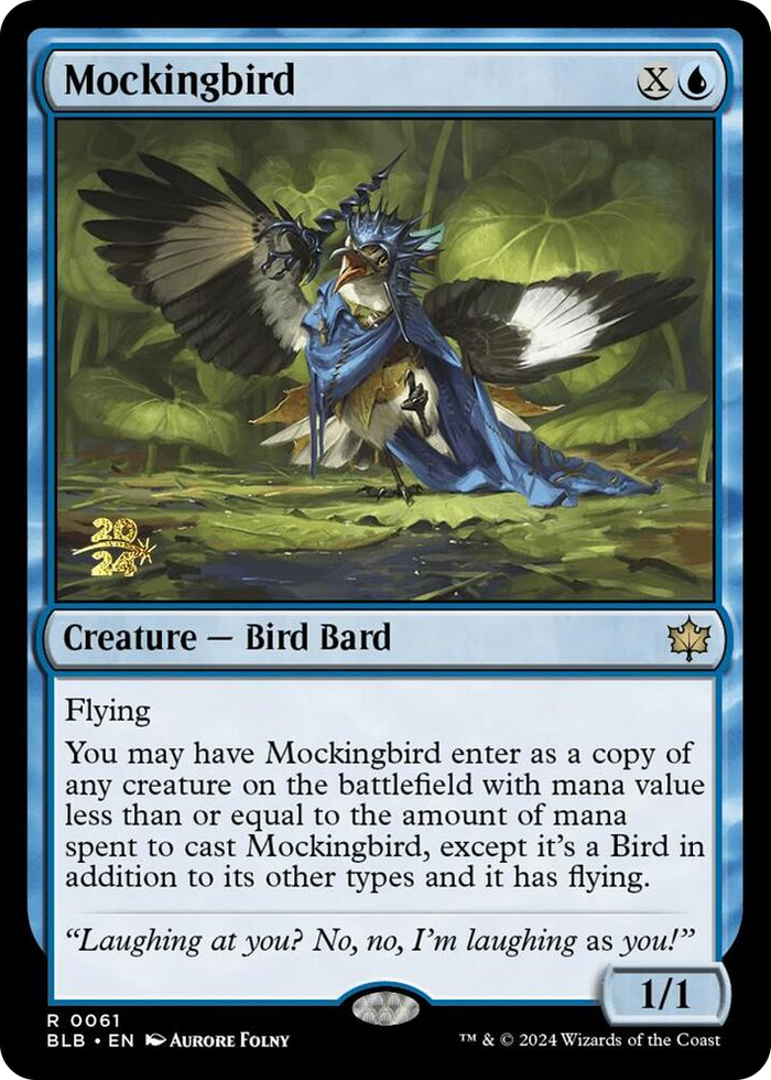 Mockingbird #61 R - Prerelease Cards Pokemon card