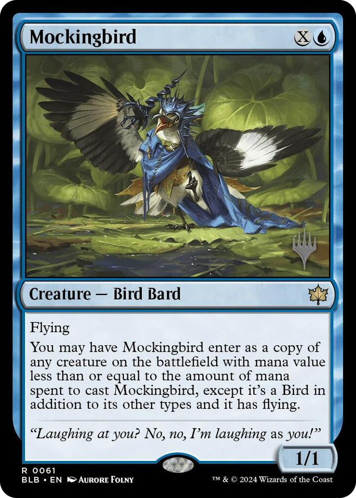 0061 Mockingbird R Promo Pack: Bloomburrow