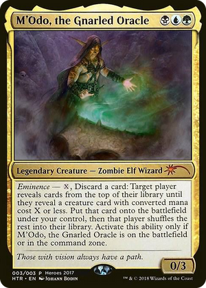 0003 M'Odo, the Gnarled Oracle P Unique and Miscellaneous Promos