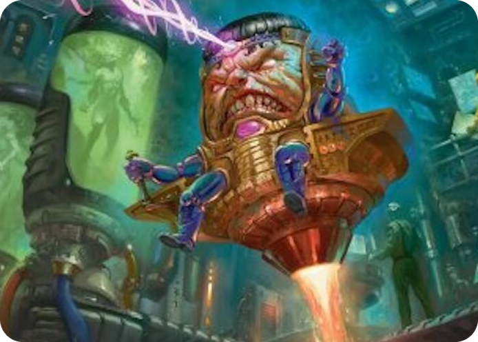 0009 M.O.D.O.K. Art Card S Art Series: Marvel Super Heroes