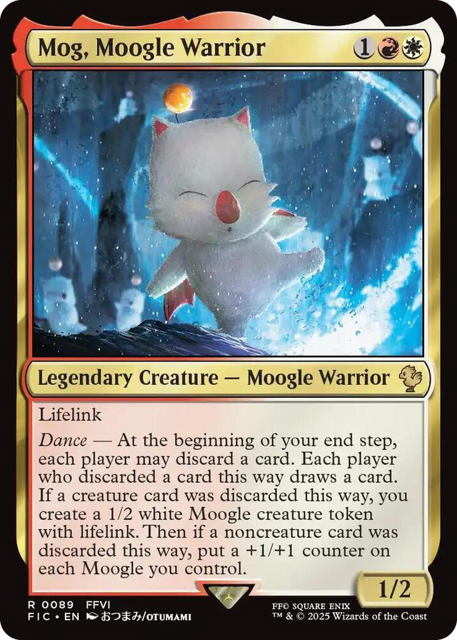 0089 Mog, Moogle Warrior R Commander: FINAL FANTASY