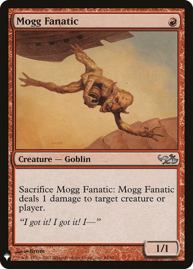 Mogg Fanatic #44 U - The List Reprints Pokemon card