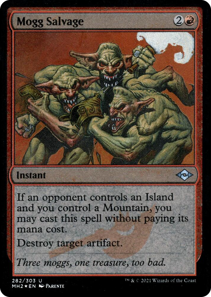 0282 Mogg Salvage (Foil Etched) U Modern Horizons 2