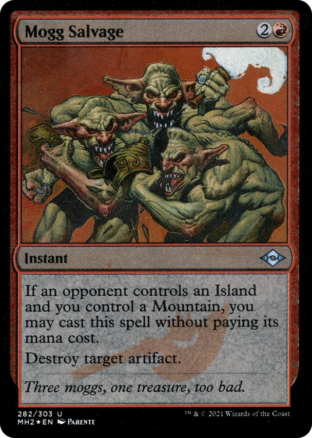 0282 Mogg Salvage (Foil Etched) U Modern Horizons 2