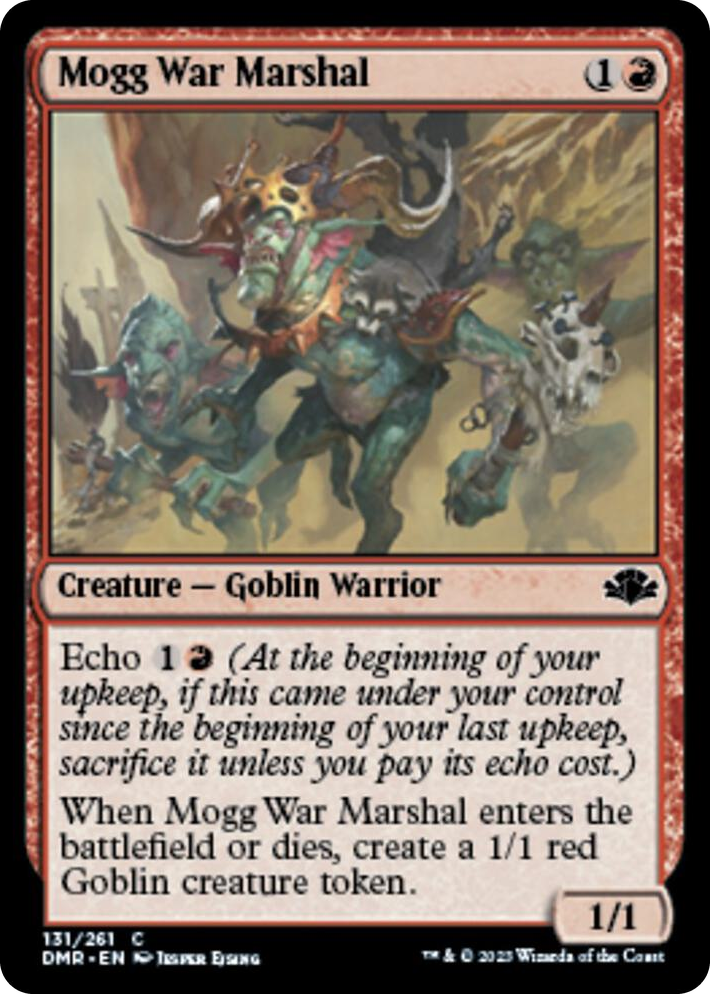 0131 Mogg War Marshal C Dominaria Remastered