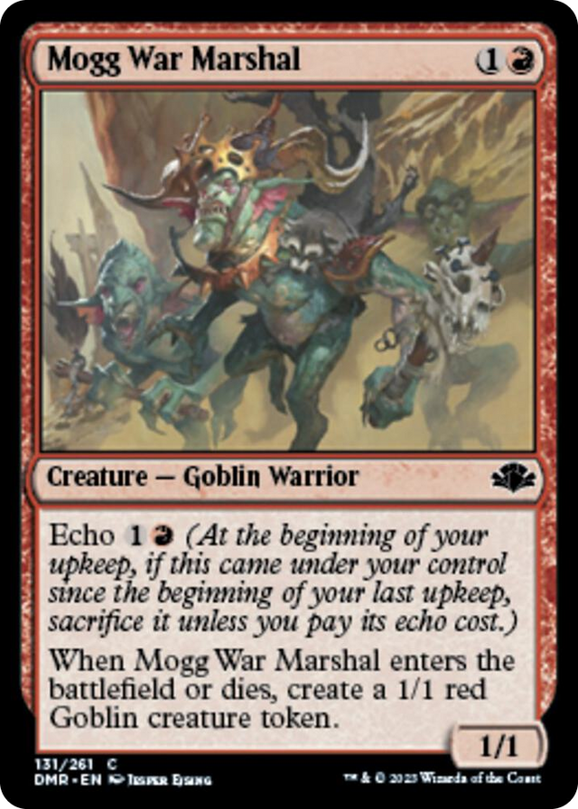 0131 Mogg War Marshal C Dominaria Remastered