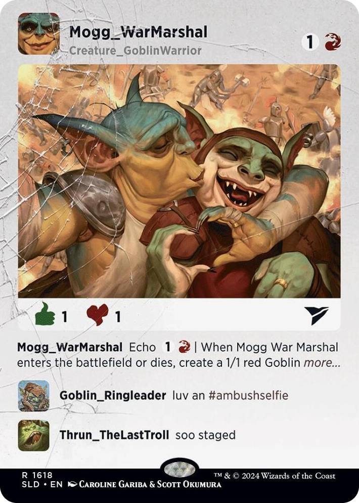 1618 Mogg War Marshal R Secret Lair Drop Series