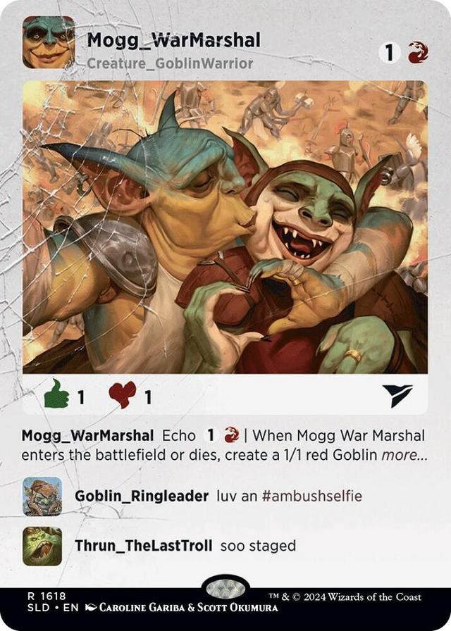 1618 Mogg War Marshal R Secret Lair Drop Series