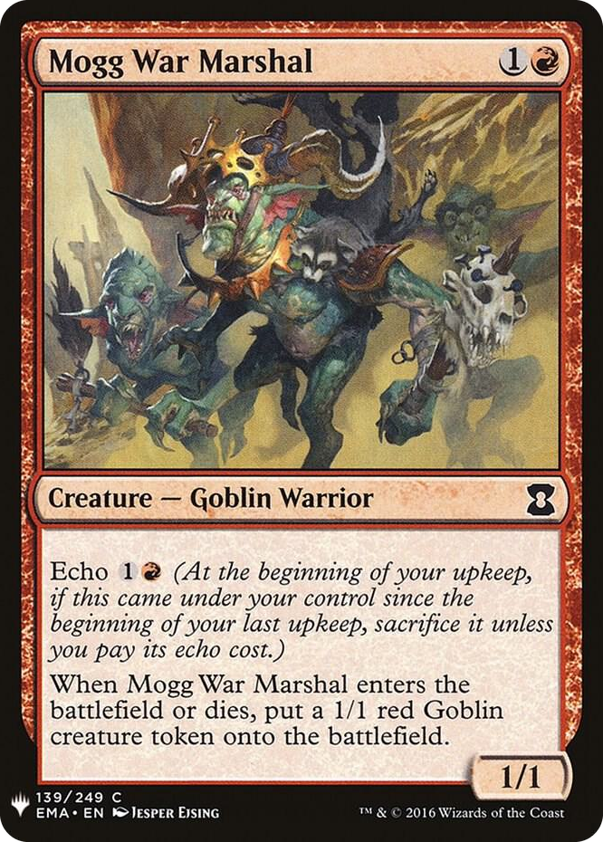 Mogg War Marshal (EMA) #139 C - The List Reprints Pokemon card