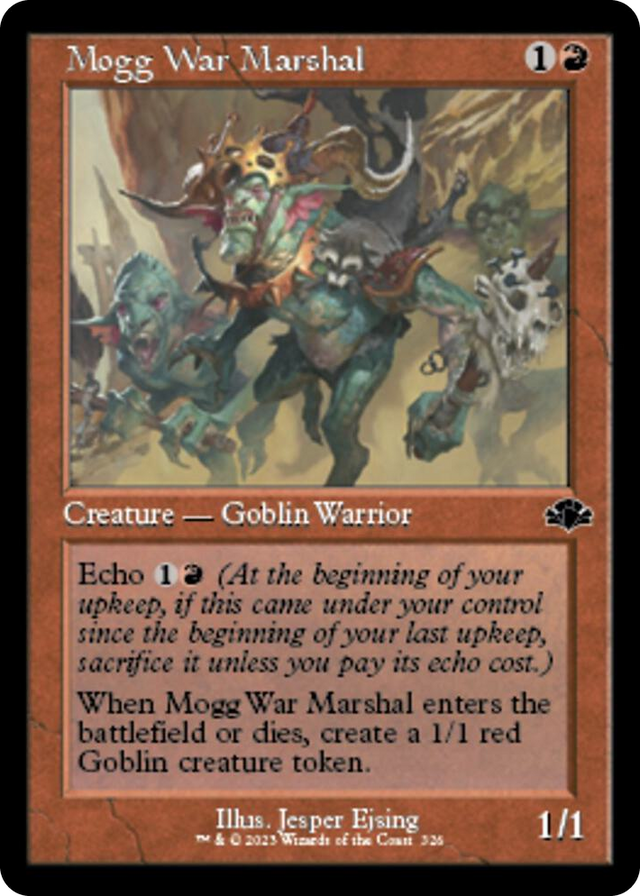 0326 Mogg War Marshal (Retro Frame) C Dominaria Remastered