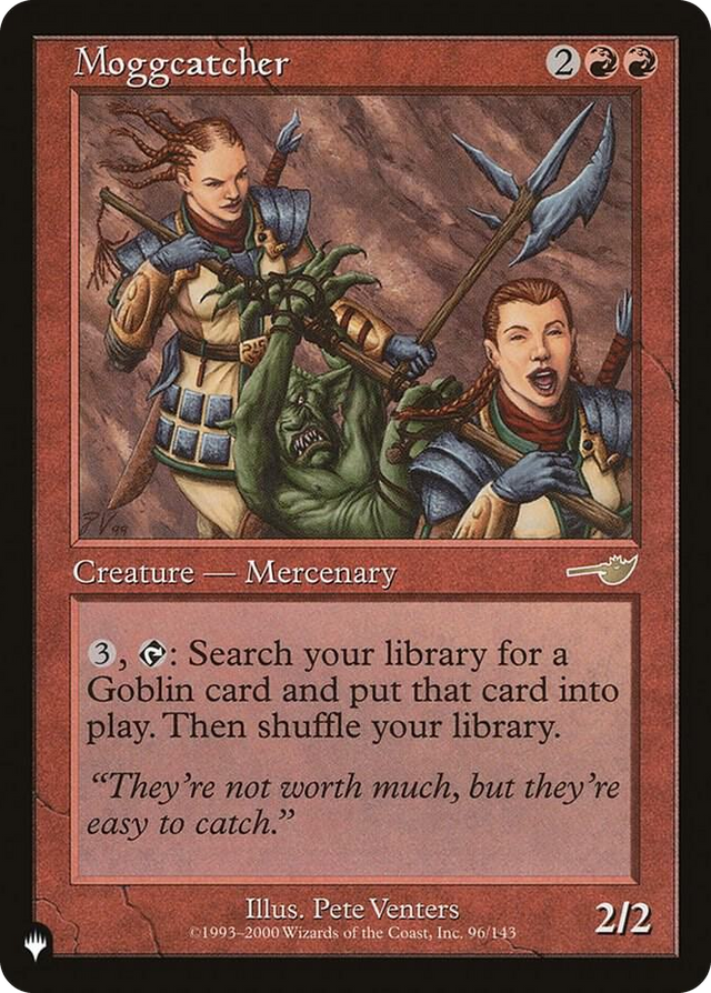 0096 Moggcatcher R The List Reprints