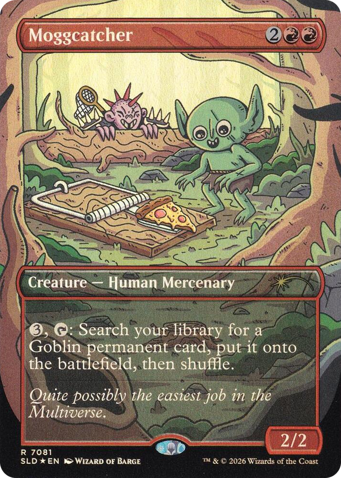 Moggcatcher #7081 R - Secret Lair Drop Series Pokemon card