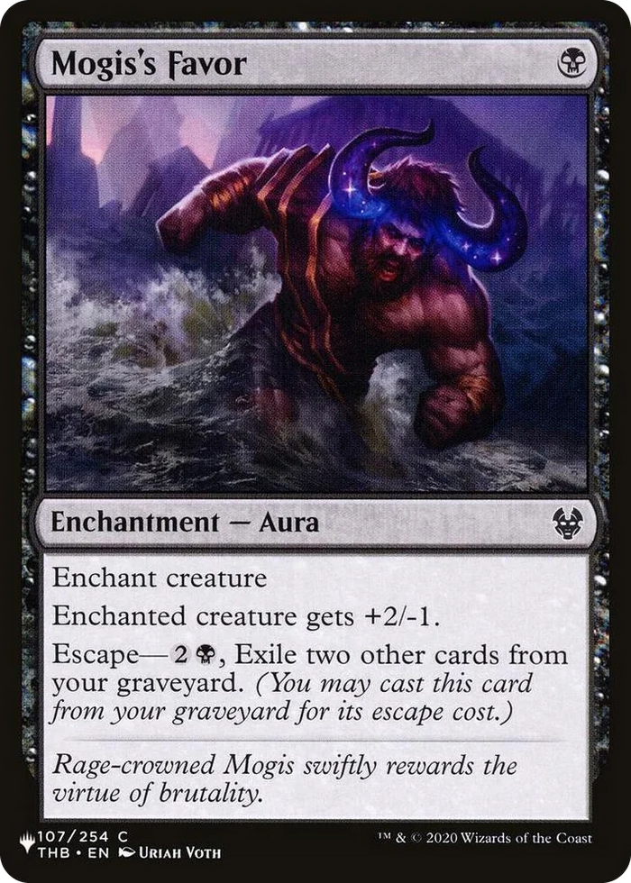 0107 Mogis's Favor C The List Reprints