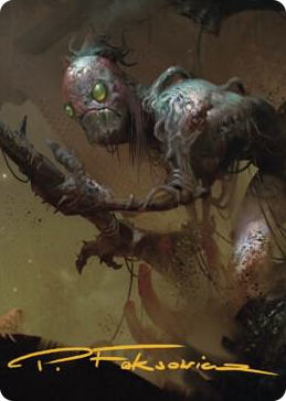 0023 Mold Folk Art Card (Gold-Stamped Signature) S Art Series: Commander Legends: Battle for Baldur's Gate