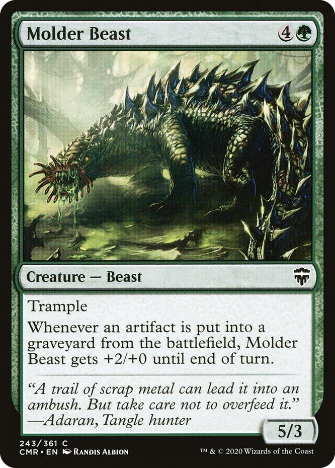 0243 Molder Beast C Commander Legends