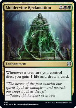 0089 Moldervine Reclamation U Commander: Kaldheim