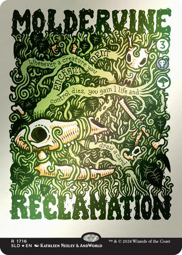 1716 Moldervine Reclamation (Rainbow Foil) R Secret Lair Drop Series