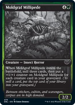 0476 Moldgraf Millipede C Innistrad: Double Feature