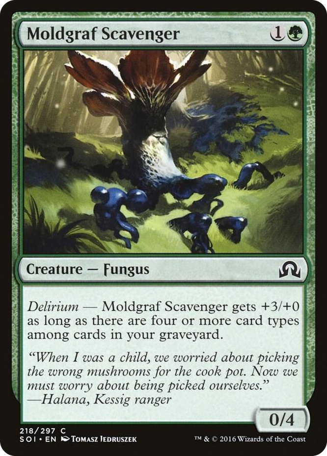 Moldgraf Scavenger #218 C - Shadows over Innistrad Pokemon card