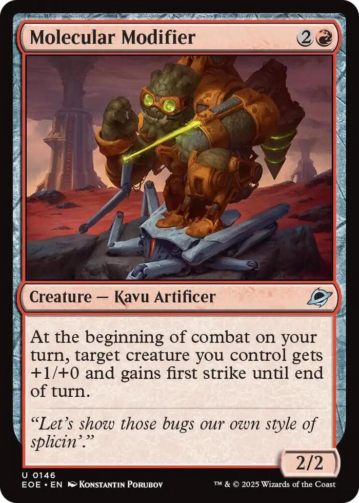 Molecular Modifier #146 U - Edge of Eternities Pokemon card