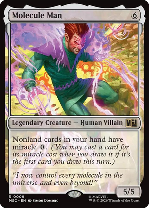 0009 Molecule Man R Commander: Marvel Super Heroes