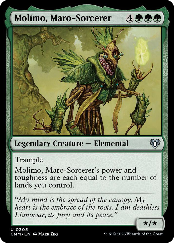 0305 Molimo, Maro-Sorcerer U Commander Masters
