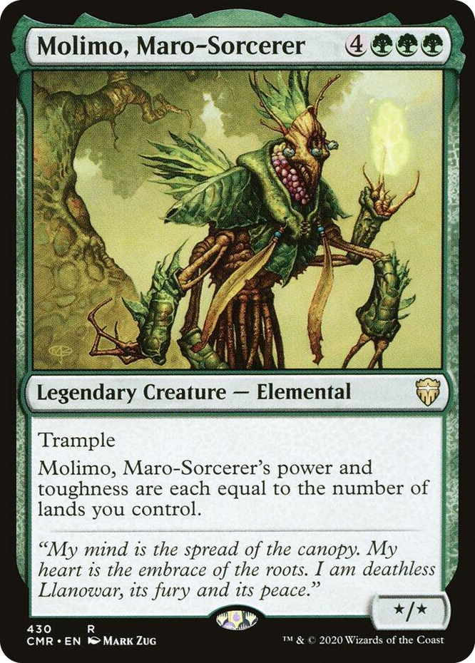 0430 Molimo, Maro-Sorcerer R Commander Legends