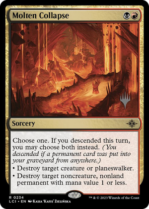 0234 Molten Collapse R Promo Pack: The Lost Caverns of Ixalan
