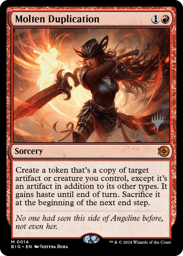 0014 Molten Duplication M Promo Pack: Secrets of Strixhaven