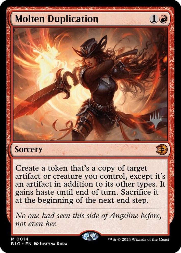 0014 Molten Duplication M Promo Pack: Secrets of Strixhaven