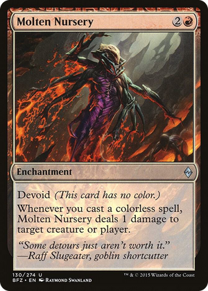 0130 Molten Nursery U Battle for Zendikar