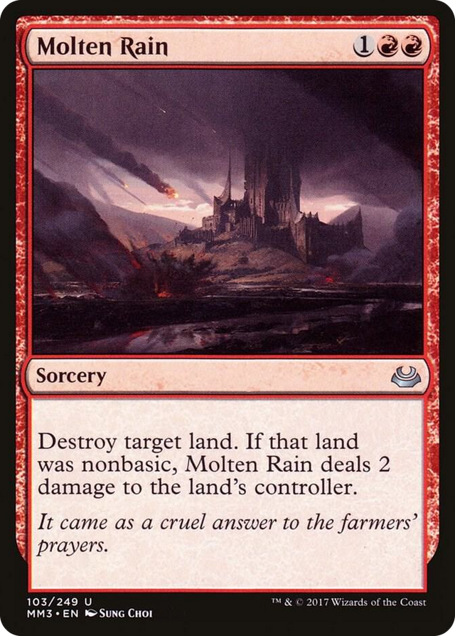0103 Molten Rain U Modern Masters 2017