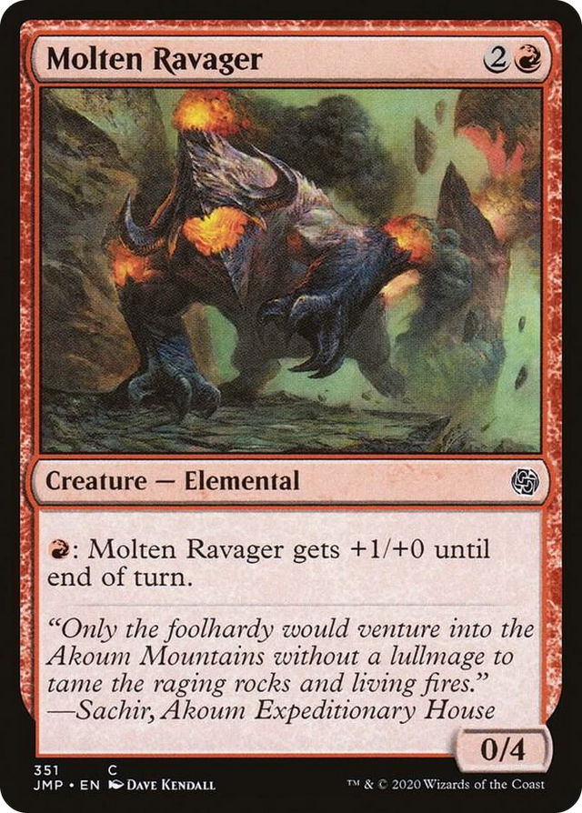 0351 Molten Ravager C Jumpstart